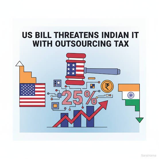 A 25% U.S. proposed outsourcing Tax could upend India’s $250 Billion IT services industry:
