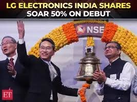 LG Electronics India IPO Blasts Off: 50% Premium Listing and $13 Billion Valuation!