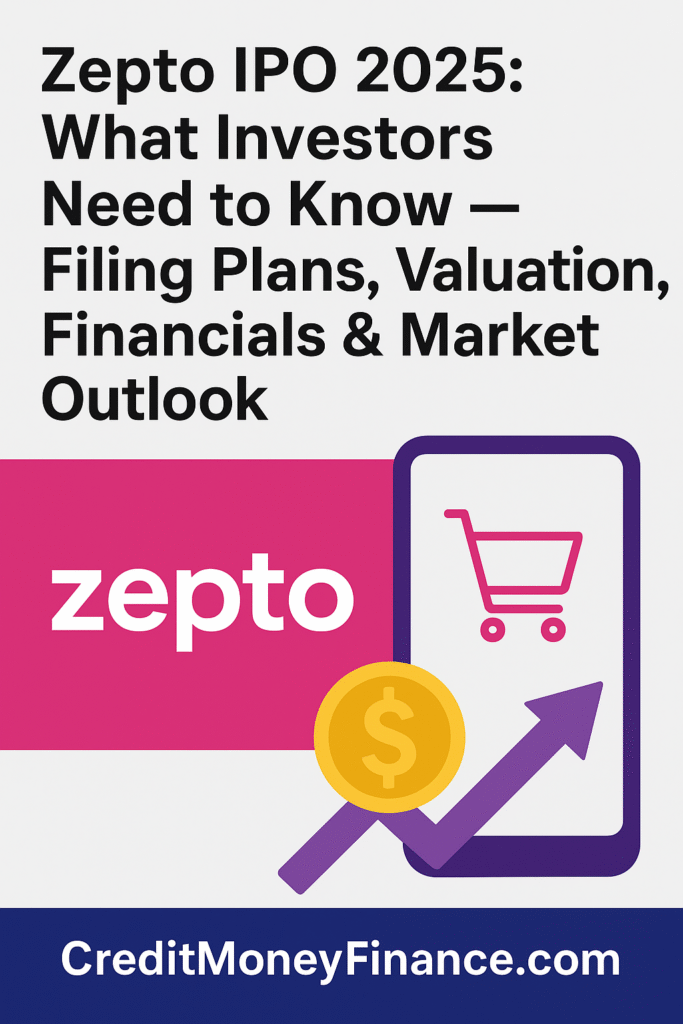Zepto IPO 2025: What Investors Need to Know - Filing Plans, Valuation, Financials & Market Outlook