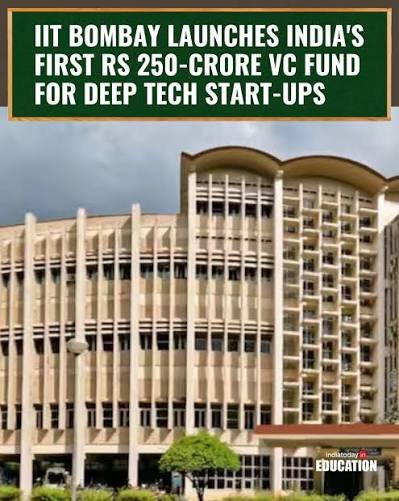 IIT Bombay Launches First-of-Its-Kind ₹250 Crore Deep-Tech VC Fund to Empower Early-Stage Startups