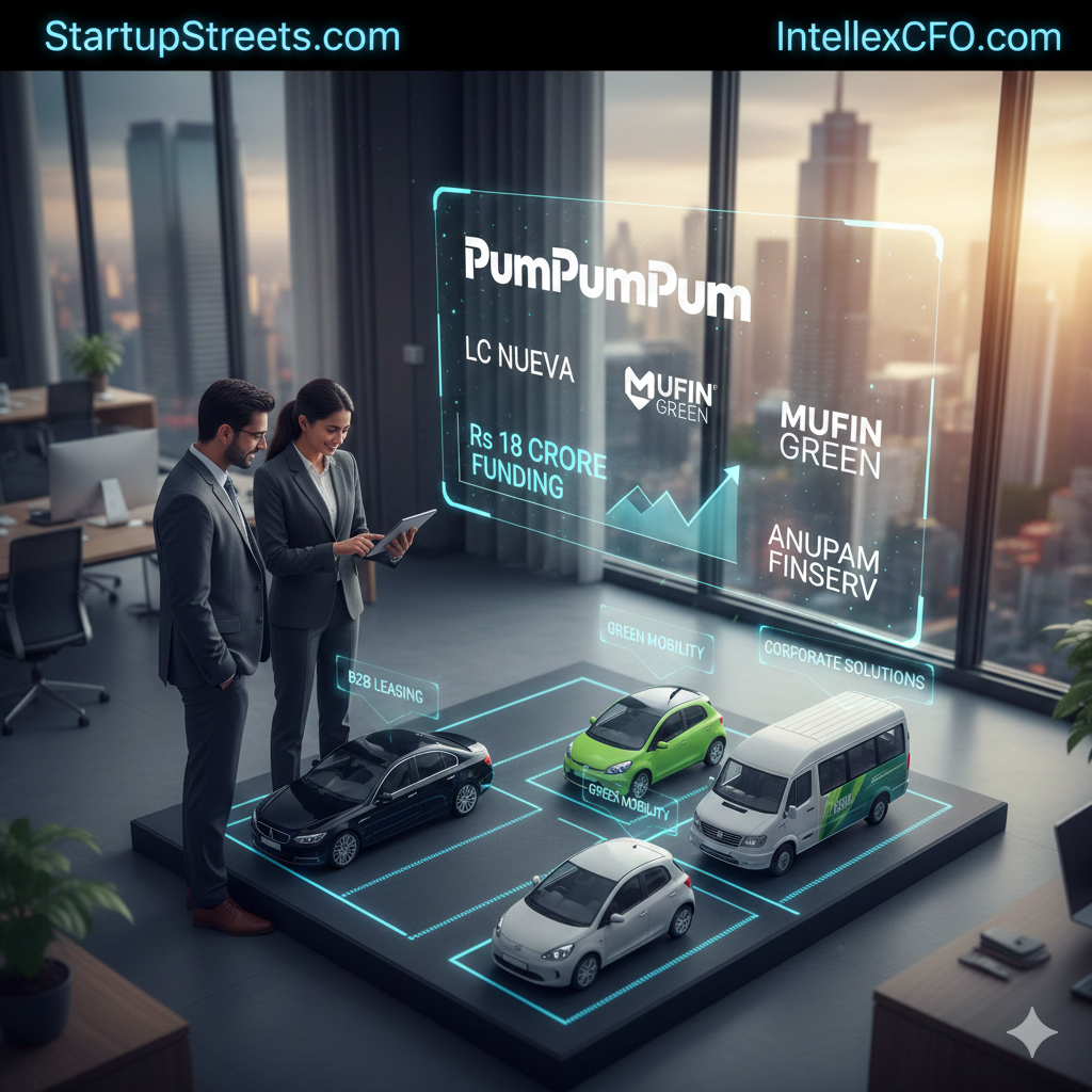 PumPumPum Shifts Gears with Rs 18 Crore Pre-Series A Funding to Revolutionize Corporate Mobility.