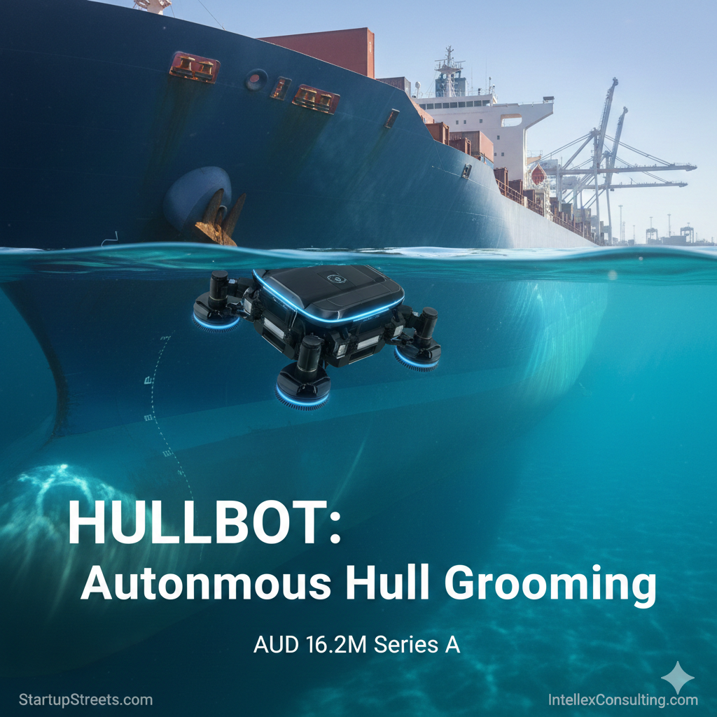 Hullbot’s AUD 16.2M Series A: The Autonomous Future of Sustainable Shipping.