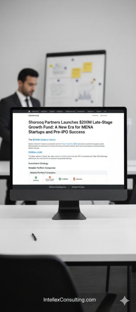 Shorooq Partners Launches $200M Late-Stage Growth Fund: A New Era for MENA Startups and Pre-IPO Success.