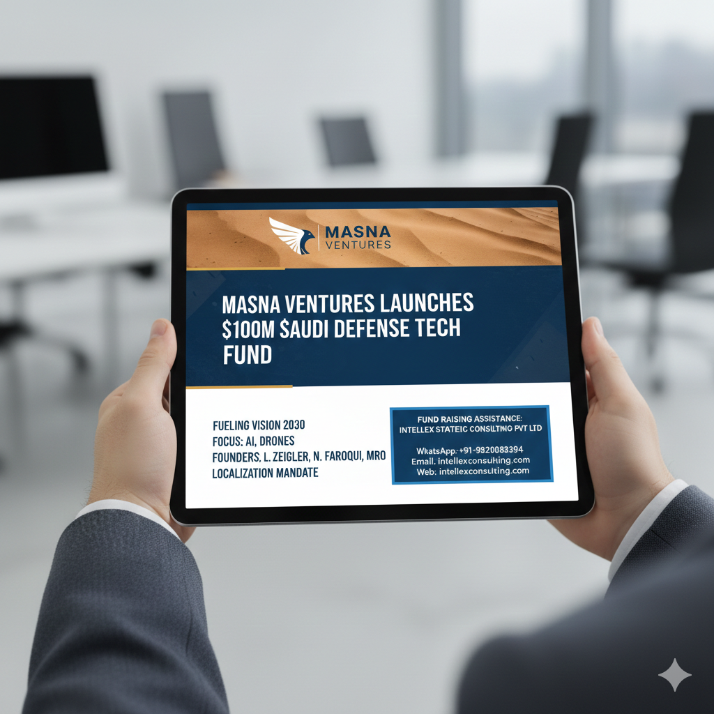Masna Ventures Launches $100M Defense Tech Fund: A New Era for Saudi Defense Innovation.