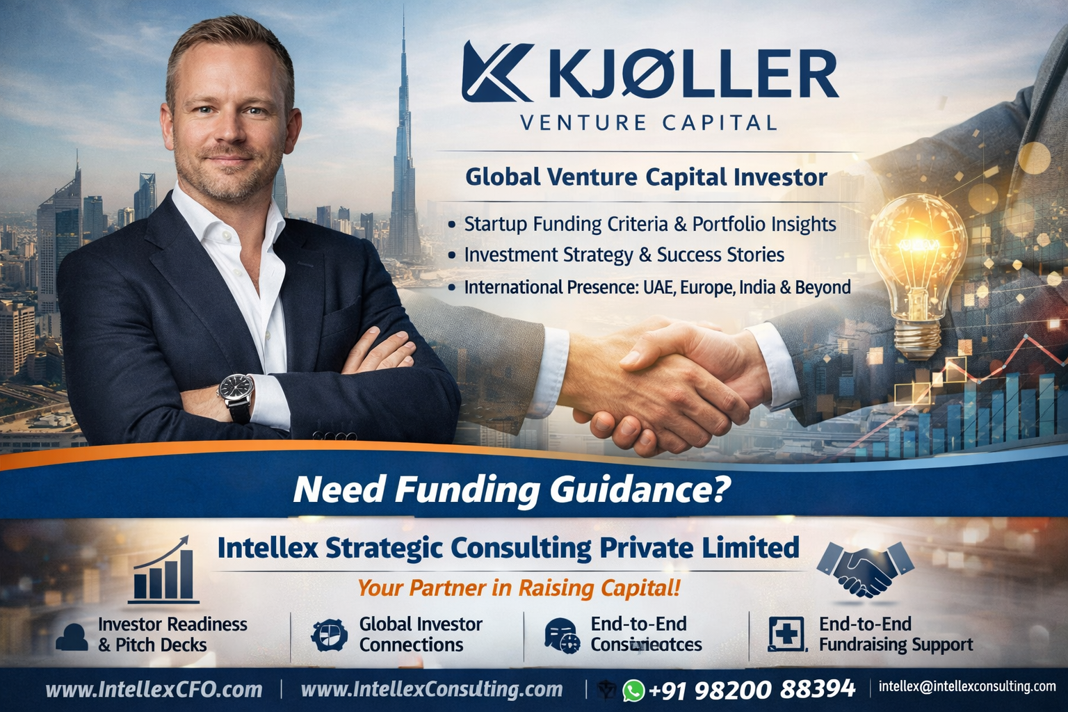 Why Kjøller (Dubai) is an important Venture Capital Investor for Startups Globally.