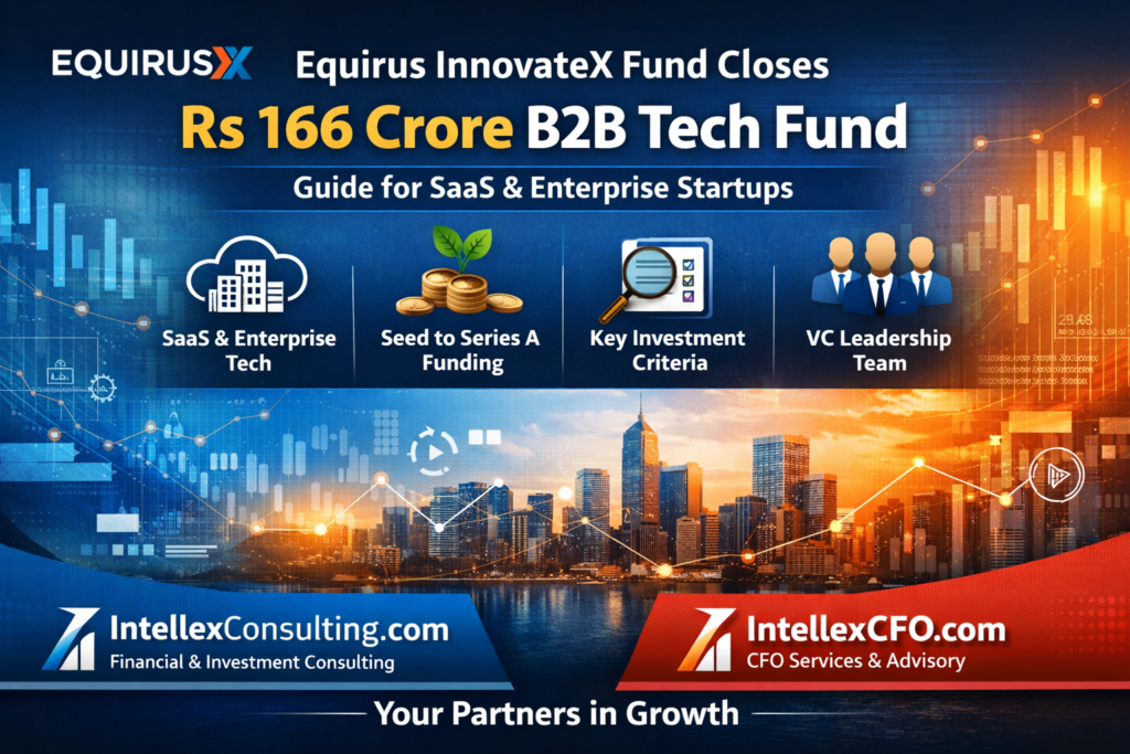 Equirus InnovateX Fund (EIF) Closes Rs 166 Crore B2B Tech Fund: A Comprehensive Guide for SaaS & Enterprise Startups.