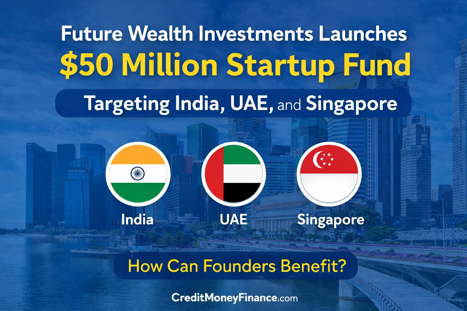 Future Wealth Investments Launches $50 Million Startup Fund: A Strategic Opportunity for Founders Across India, UAE, and Singapore.